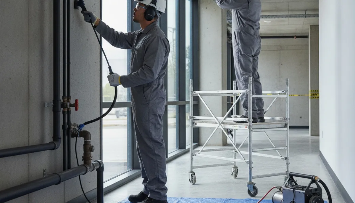 Leak detection service in West Palm Beach, FL for home plumbing repair inspections