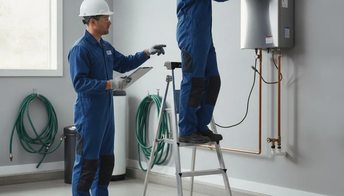 Tankless water heater service in West Palm Beach, FL for efficient hot water repair and installation